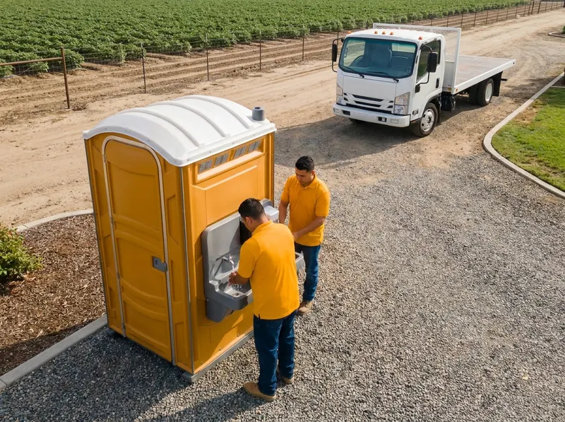 Agricultural & Harvest Crew Portable Toilet Rental in Fresno, CA